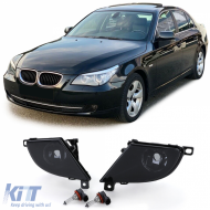 image-32-Klarsicht-Glas Nebelscheinwerfer-Set mit schwarzem Rauch, geeignet für BMW E60 E61 LCI Facelift 07-10