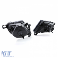 Klarsicht-Glas Nebelscheinwerfer-Set mit schwarzem Rauch, geeignet für BMW E60 E61 LCI Facelift 07-10-image-6191150