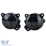 Klarsicht-Glas Nebelscheinwerfer-Set mit schwarzem Rauch, geeignet für VW T5 Crafter Polo 9N3-image-6200047