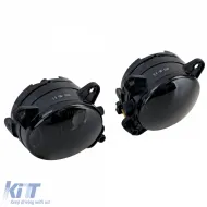 Klarsicht-Glas Nebelscheinwerfer-Set mit schwarzem Rauch, geeignet für VW T5 Crafter Polo 9N3-image-6200048