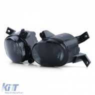 Klarsicht-Glas-Nebelscheinwerfer-Set mit schwarzem Rauch, geeignet für Audi A3 8P1 8P7 A4 B7 8E B6 8H-image-6278492
