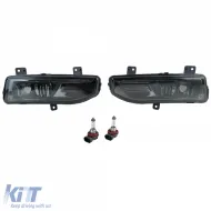 Klarsicht-Glas Nebelscheinwerfer-Set Schwarz Rauch für Nissan Qashqai 17-21-image-6205584