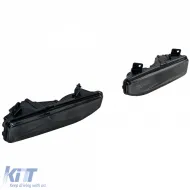 Klarsicht-Glas Nebelscheinwerfer-Set Schwarz Rauch für Nissan Qashqai 17-21-image-6205588