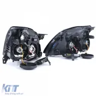Klarsicht-Scheinwerfersatz schwarz geeignet für Opel Vectra C + Signum 2002-2005-image-6257094