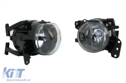 Ködlámpa BMW 3-as E90 E91 E92, 5-ös széria E60 E61 M-Technik M Design lökhárítós modellekhez, átlátszó-image-6087827