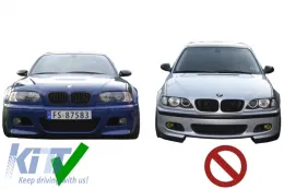 Ködlámpa levegőbeömlő rács BMW E46 (98-05) H-Design-image-6020557