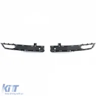 Ködlámpa rács keret lökhárító fényes fekete VW T6 15-19 PDC-vel-image-6192790
