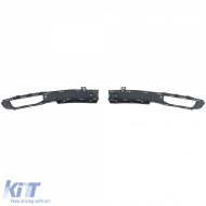 Ködlámpa rács keret lökhárító fényes fekete VW T6 15-19 PDC-vel-image-6192791