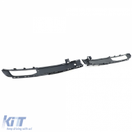 Ködlámpa rács keret lökhárító fényes fekete VW T6 15-19 PDC-vel-image-6192792