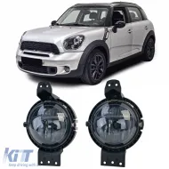 image-45-Ködlámpák nappali menetfénnyel Black Smoke szett Mini R60 R61 2010-2016