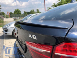 Kofferraum Booten Spoiler für BMW X6 F16 2015+ Sport Performance Look-image-6039645