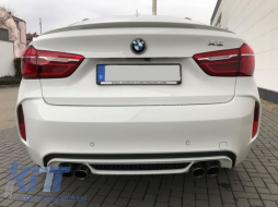 Kofferraum Booten Spoiler für BMW X6 F16 2015+ Sport Performance Look-image-6039648
