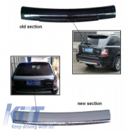 Kofferraum Heckklappe Konversion Kit Silber Titan für Sport L320 05-11 2012 Facelift-image-5992387