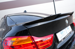 Kofferraum Spoiler für BMW 4er Gran Coupe F36 2014+ M4 CSL Look Glänzend Schwarz-image-6071190