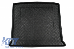image-66-Kofferraummatte ohne Rutschfest passend für Volkswagen TOURAN II 2015+ Schwarz-