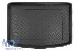 image-26-Kofferraummatte Schwarz ohnerutschfeste für Nissan Juke 14+ Hohe Kante Geruchlos-