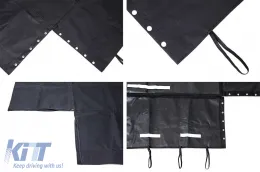 Kofferraumschutzmatte, Ladeflächen-Schutz, flexible Größe XXL 105x97x37cm-image-6191171