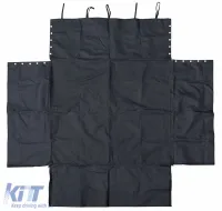 Kofferraumschutzmatte, Ladeflächen-Schutz, flexible Größe XXL 105x97x37cm-image-6191174
