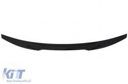 Kofferraumspoiler Boot Lippenflügel für Audi A3 8V Limousine 2013+ Glänzend schwarz-image-6049074