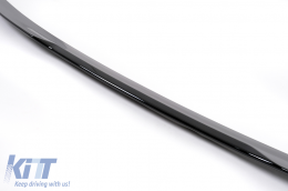 Kofferraumspoiler Boot Lippenflügel für Audi A3 8V Limousine 2013+ Glänzend schwarz-image-6049075