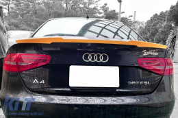 image-69-Kofferraumspoiler geeignet für Audi A4 B8.5 Limousine 2013-2016, unlackiert