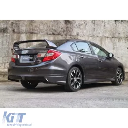 image-15-Kofferraumspoiler geeignet für Civic FB7 Mugen RR aus rohem ABS-Kunststoff / 2012-2016 (3 Teile)