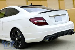 Kofferraumspoiler geeignet für Mercedes C-Klasse C204 Coupe 2011-2014, unlackiert-image-6227520