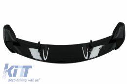 Kofferraumspoiler Heckklappen Seitenflossen Flics für Mercedes GLA X156 GLA45 14-19-image-6063220