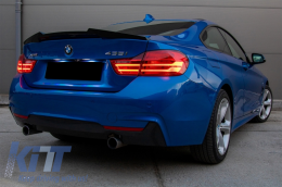 Kofferraumspoiler Heckspoiler für BMW 4er Coupé F32 2013+ M4 CSL Look-image-6060285