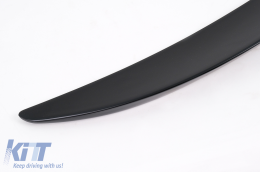 Kofferraumspoiler Spoiler Heckspoiler für BMW F10 5er 2010-2017 M Look Matt-schwarz-image-6082857