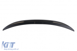 Kofferraumspoiler Spoiler Heckspoiler für BMW F10 5er 2010-2017 M Look Matt-schwarz-image-6082859