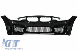 Komlett Body kit BMW F30 (2011-2019), EVO II M3 CS dizájn, első sárvédőkkel és motorháztetővel és kipufogóvégekkel (szénszál)-image-6066052