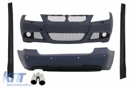 image-18-Komplet karoserije prikladan za BMW serije 3 E90 (2005-2008) M-Technik Dizjan s vrhovima ispušnog prigušivača ACS-dizajn