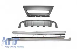 image-9-Komplet zaštitnih ploča i bočnih pragova za terensku vožnju prikladan za Volvo XC60 (2008-2013) R izgled