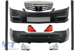 image-44-Kompletan Facelift Body Kit prikladan za Mercedes S-Class W221 LWB (2005-2009)