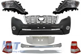 image-35-Kompletan Facelift Conversion Body Kit sklop 2009+ do 2014+ pogodan za TOYOTA Land Cruiser Prado F J150