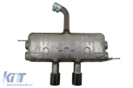 image-25-Kompletan ispušni sustav prikladan za VW Golf 5 R32 (2003-2007) Golf 6 R20 (2008-2013) Catback Ispušni lonac R20 R32 Piano crna