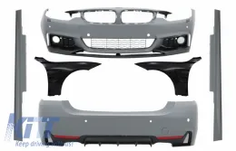 image-27-Kompletan karoserijski komplet prikladan za BMW serije 4 F32 F33 F36 (2013-2016) Kupe Kabrio bez svjetla za maglu
