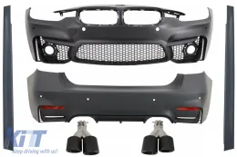 image-47-Kompletan karoserijski komplet prikladan za BMW serije 3 F30 (2011-2019) s vrhovima prigušivača ispušnih plinova EVO II M3 CS Dizjan od Karbosnko vlakno