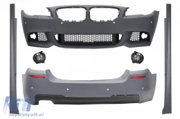 image-16-Kompletan karoserijski komplet prikladan za BMW F10 serije 5 (2011-2014) s projektorima za Svijetlo za maglu /maglenka M-Technik Dizjan