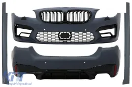 image-30-Kompletan karoserijski komplet prikladan za BMW serije 5 F10 (2010-2017) pretvorba u G30 LCI M5 Dizjan