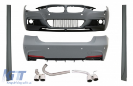 image-64-Kompletan karoserijski komplet s dvostrukim dvostrukim ispušnim sustavima, vrhovima prigušivača prikladnim za BMW serije 3 F30 (2011-2019) M-Perfomance dizajn