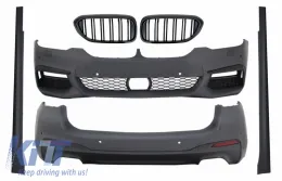 image-20-Kompletan karoserijski komplet sa središnjim bubrežastim Maske Piano crna prikladan za BMW serije 5 G31 Touring (2017.) M-Tech Dizjan