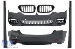 image-35-Kompletan karoserijski komplet sa središnjim bubrežastim Maske Piano crna prikladan za BMW serije 5 G30 (2017.) M-Tech Dizjan