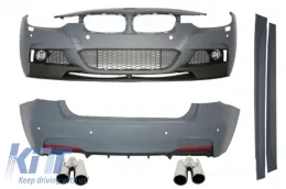 image-29-Kompletan komplet vanjske karoserije prikladan za BMW F30 (2011. i gore) M-Perfomance dizajn s vrhovima ispušnog prigušivača ACS-dizajn