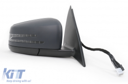 Kompletny Lustro Zgromadzenie Dla Mercedes C-Class W204 2007-2012 Facelift Look-image-56029