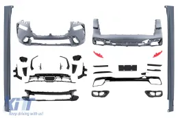 image-17-Kompletny zestaw karoserii do BMW X7 G07 LCI 2023-M Design Zderzak Końcówki tłumika wydechu
