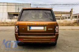 Komplett Autobiography Body Kit, Range Rover Vogue (L322) (2002-2009), Facelift dizájn, fekete/ezüst-image-6045017