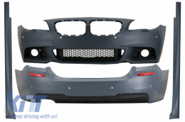Komplett Body kit BMW 5 F10 LCI (2014-2017) modellekhez, M-Technik dizájn-image-6065478