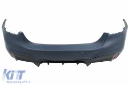 Komplett Body Kit BMW 5 G30 (2017-) Limousine, első sárvédőkkel, fekete, M5 dizájn-image-6051316